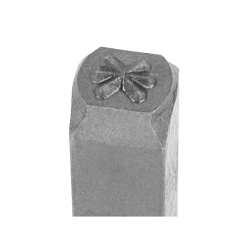 Kukko Handschlagstempel mit 6-Strich-Stern