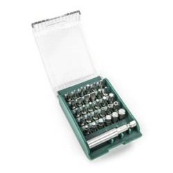 Sata 31 Tlg. 1/4 Zoll Bit Set mit magnetischem Bit Halter