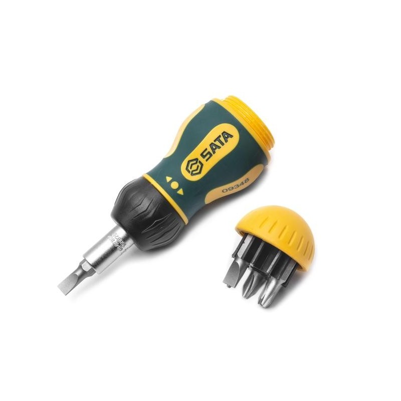 Sata 6-in-1  Ratschenschraubendreher Set klein