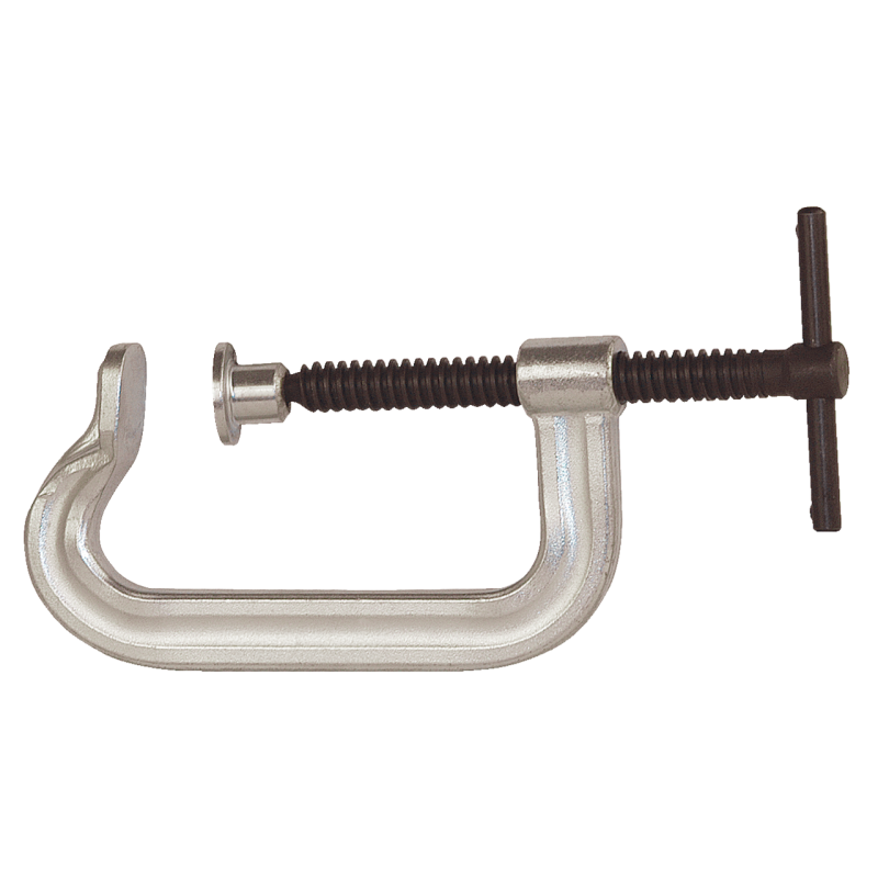 Kukko C-Schraubzwinge aus Ganzstahl mit Knebelgriff