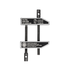 Kukko Parallel-Schraubzwinge mit doppelter Spindelführung