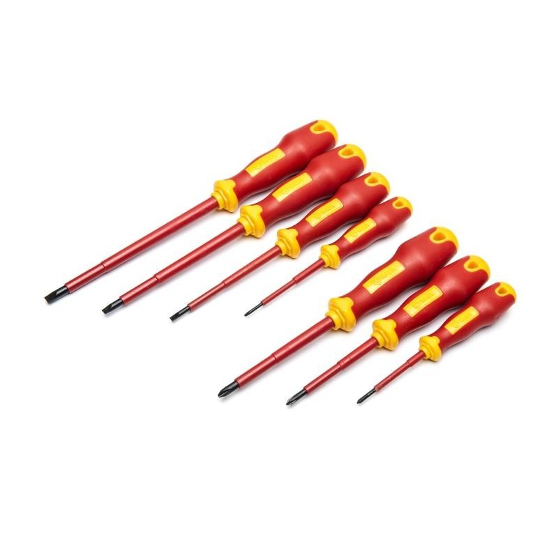 Sata 7 Tlg. Schraubendreher Set isoliert