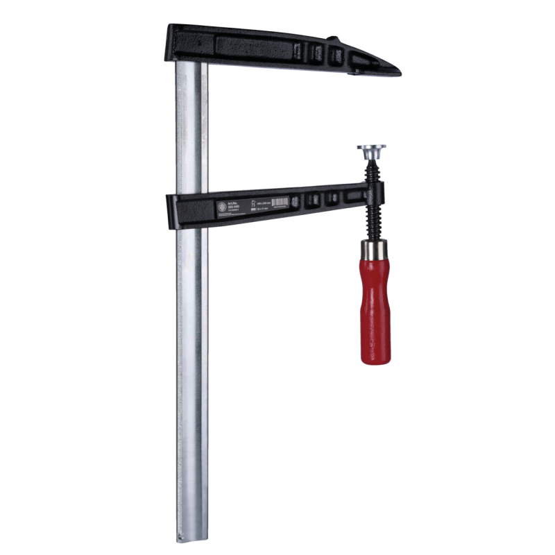 Kukko Tiefspann-Temperguss-Schraubzwinge mit Holzgriff