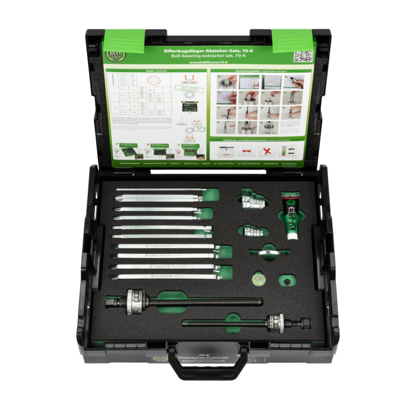 Kukko Kugellager-Abzieh-Sätze für kleine Rillenkugellager
