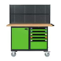 Kukko Mobile Werkbank mit fünf Schwerlast-Schubladen