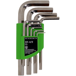 Kukko 6-Kant-Winkelschraubendreher-Satz im Kunststoffclip