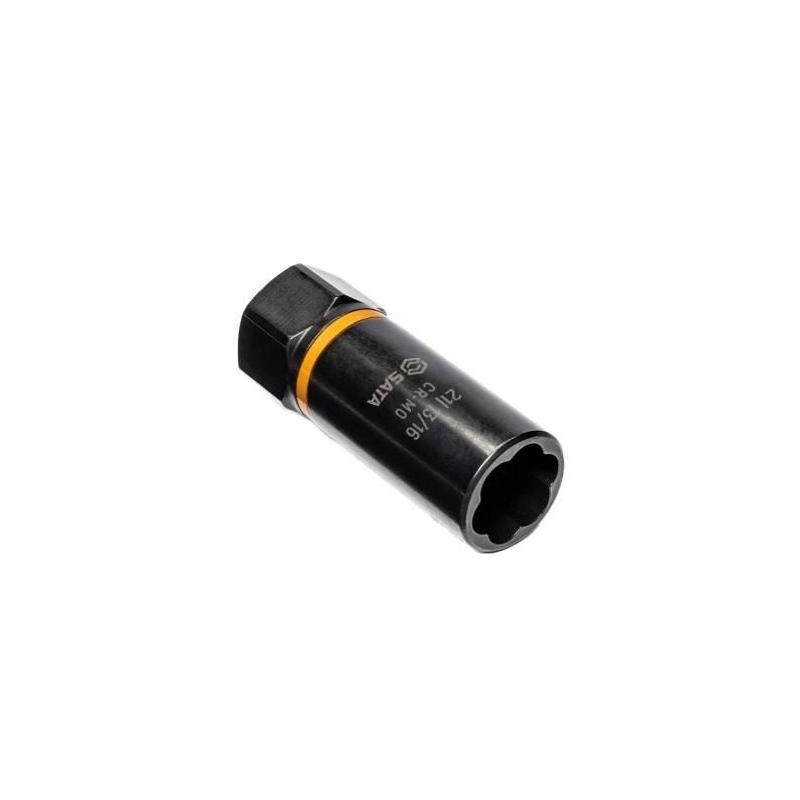 Sata 1/2 Zoll / 21mm / 16/16 Zoll BoltBiter Schraubenausdreher-Stecknuss lang