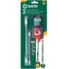 Sata 3 Tlg. Doppelratschen-Ringmaulschlüssel Set - 10