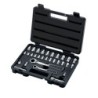 Sata 30 Tlg. 1/4 Zoll & 3/8 Zoll 6-Kant Durchgangs-Stecknuss Set