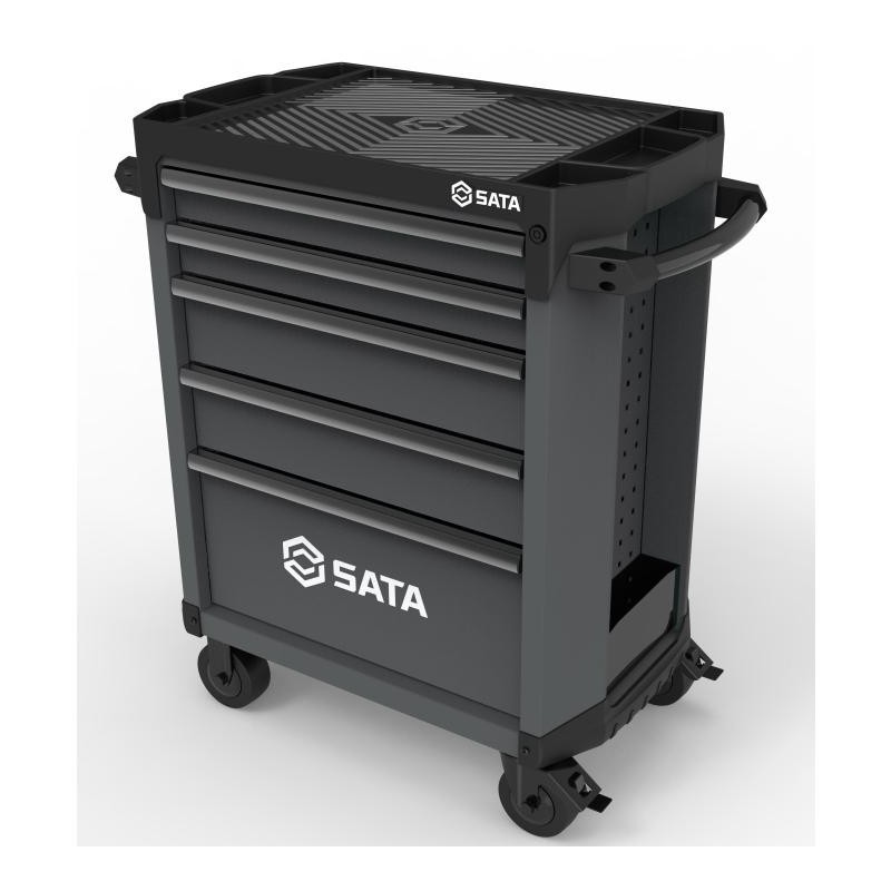 Sata Werkstattwagen mit 5 Schubladen - Pro (Dunkelgrau)