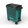Sata Werkstattwagen mit 7 Schubladen - Pro (Grün)
