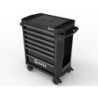Sata Werkstattwagen mit 7 Schubladen - Pro (Schwarz)