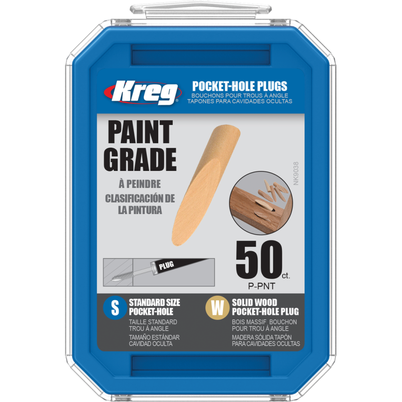 Kreg Pocket-Hole Dübel lackierbar