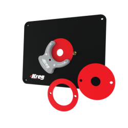 Kreg Frästisch-Einlegeplatte vorgebohrt