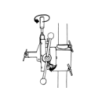 PROXXON Bohr- und Fräsbank BFB 2000