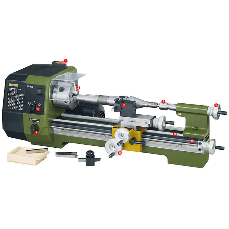 PROXXON Präzisionsdrehmaschine PD 400