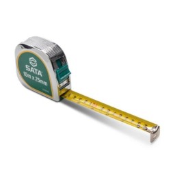 Sata Bandmaß mit Feststeller 10m/33ft x 25mm