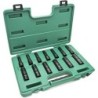 Sata 13 Tlg. 1/2 Zoll 6-Kant Kraft-Stecknuss Set lang & extra dünn