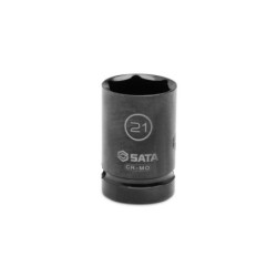 Sata 1/2 Zoll 6-Kant Kraft-Stecknuss extra dünn 21mm