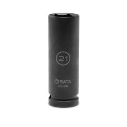 Sata 1/2'' 6-Kant Kraft-Stecknuss lang & extra dünn 22mm