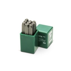 Sata 9 Tlg. Zahlen-Prägestempel-Satz 4mm