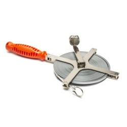 Crescent 1/4" x 200' Peerless Chrome Clad® Maßband