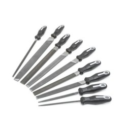 Crescent 9 Pc. 6", 8", 10" & 12" Maintenance File Set with Ergonomic Handles