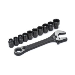 Crescent X6™ – Pass-Thru™ Adjustable Wrench Set