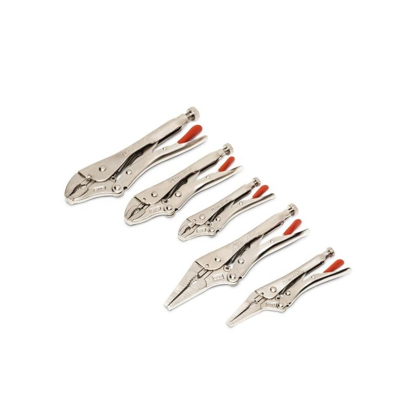Crescent 5 Pc. Curved and Long Nose Gripzange Set