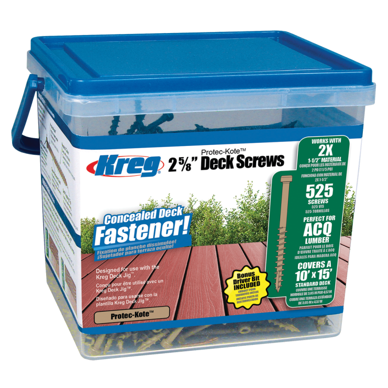 KREG® Protec-Kote™ Terrassenschrauben - 67 mm