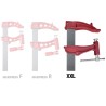 Piher SCHRAUBZWINGE PIHER XXL 80 cm