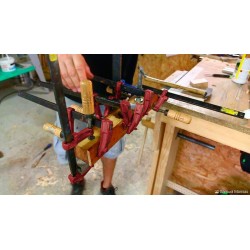Piher SCHRAUBZWINGE PIHER MM 25 HOLZGRIFF