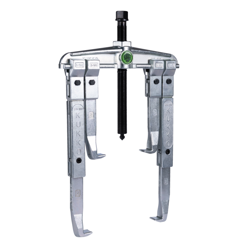 Kukko 2-armiger Universal-Abzieher mit verstellbaren Abzugshaken im Set