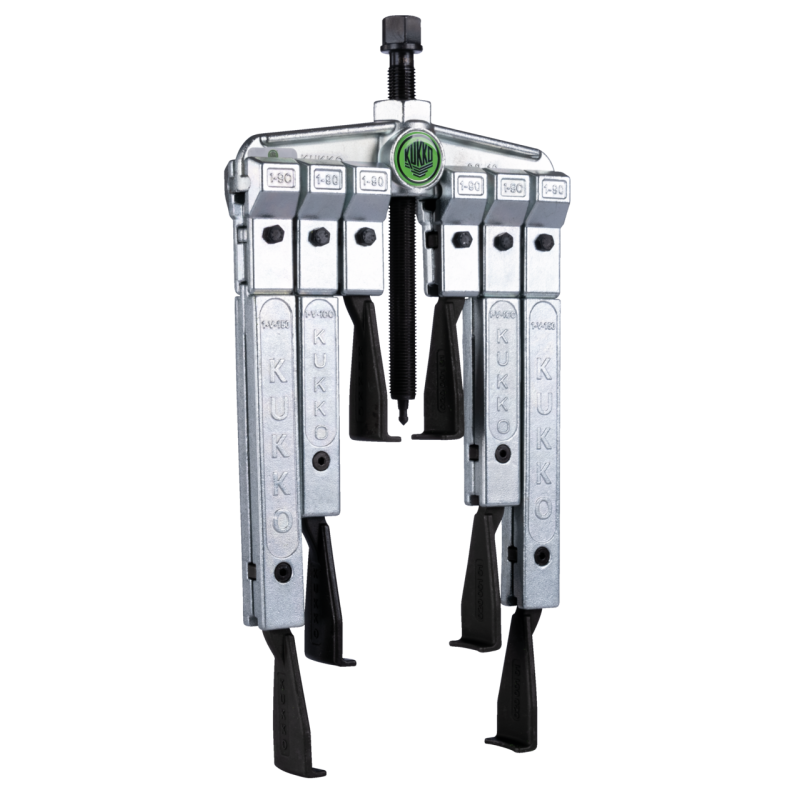 Kukko 2-armiger Universal-Abzieher mit schmalen Abzugshaken im Set