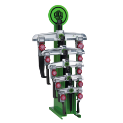 Kukko Verkaufsdisplay für 2-armige Universal-Abzieher mit schmalen