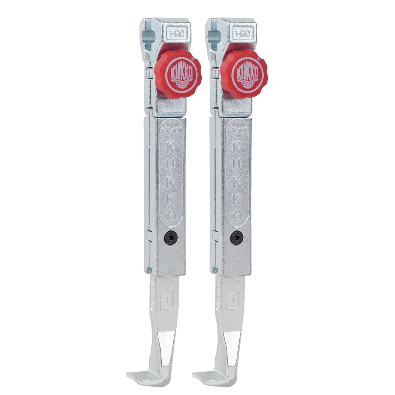 Kukko Schnellverstellbare Standard-Abzugshaken (Paar