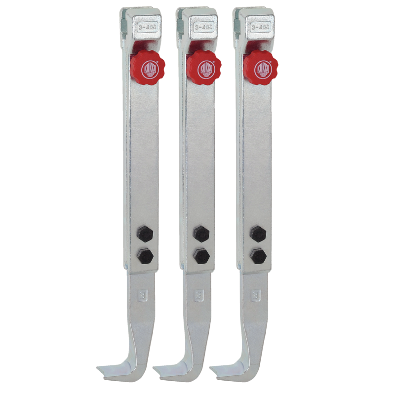 Kukko Schnellverstellbare Standard-Abzugshaken (Satz