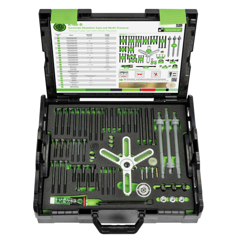 Kukko Multi-Seitenbolzen-Abziehsatz