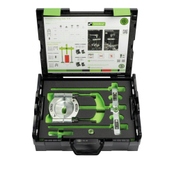 Kukko 4-teiliger Trennvorrichtung-Satz mit Trenndurchmesser 22 mm - 115 mm und Spanntiefe 350 mm