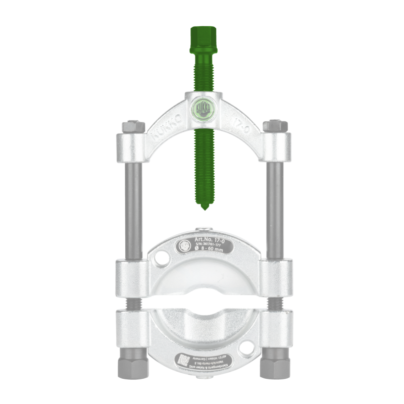 Kukko Druckspindel für Trennvorrichtungen mit Schnellspanndruckspindel 17-2