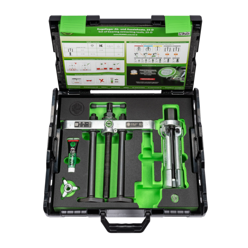Kukko Kugellager-Auszieh-Satz mit Gegenstütze Ø 56-110 mm