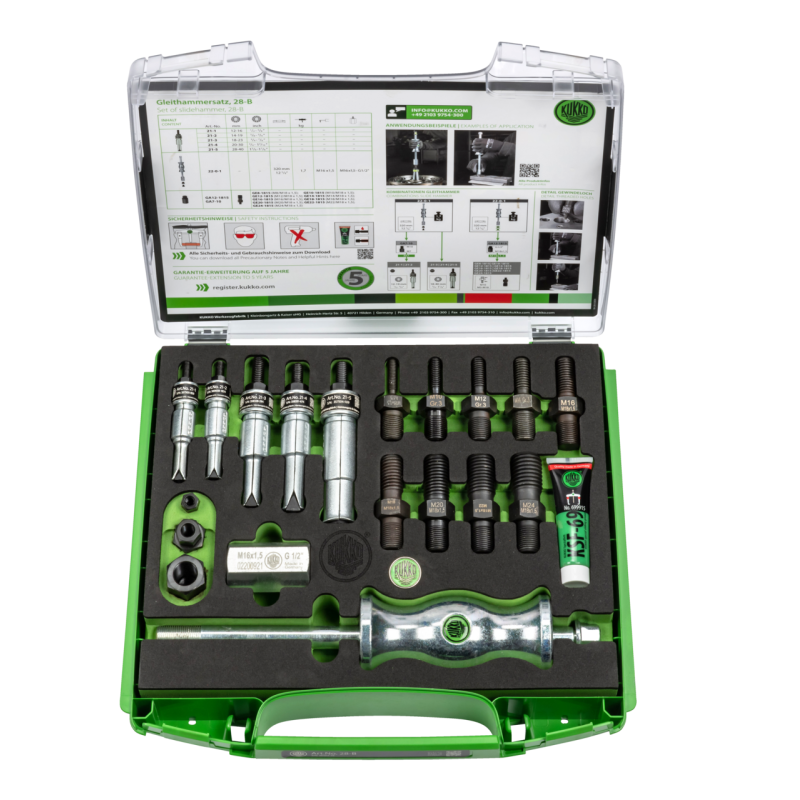 Kukko Gleithammersatz Ø 12-40 mm