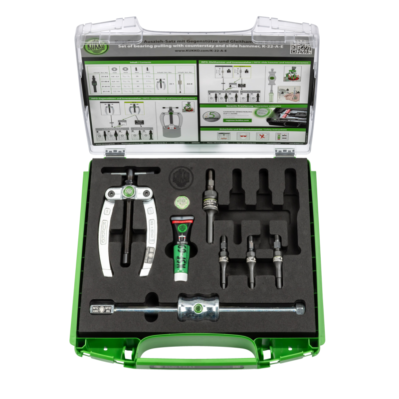 Kukko Kugellager-Auszieh-Satz Ø 4