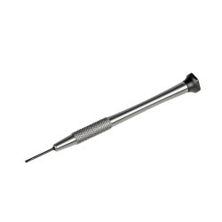 Kukko Schlitz-Uhrmacher-Schraubendreher mit  mm Klingenbreite (84 mm Gesamtlänge)