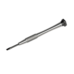 Kukko Schlitz-Uhrmacher-Schraubendreher mit  mm Klingenbreite (112 mm Gesamtlänge)