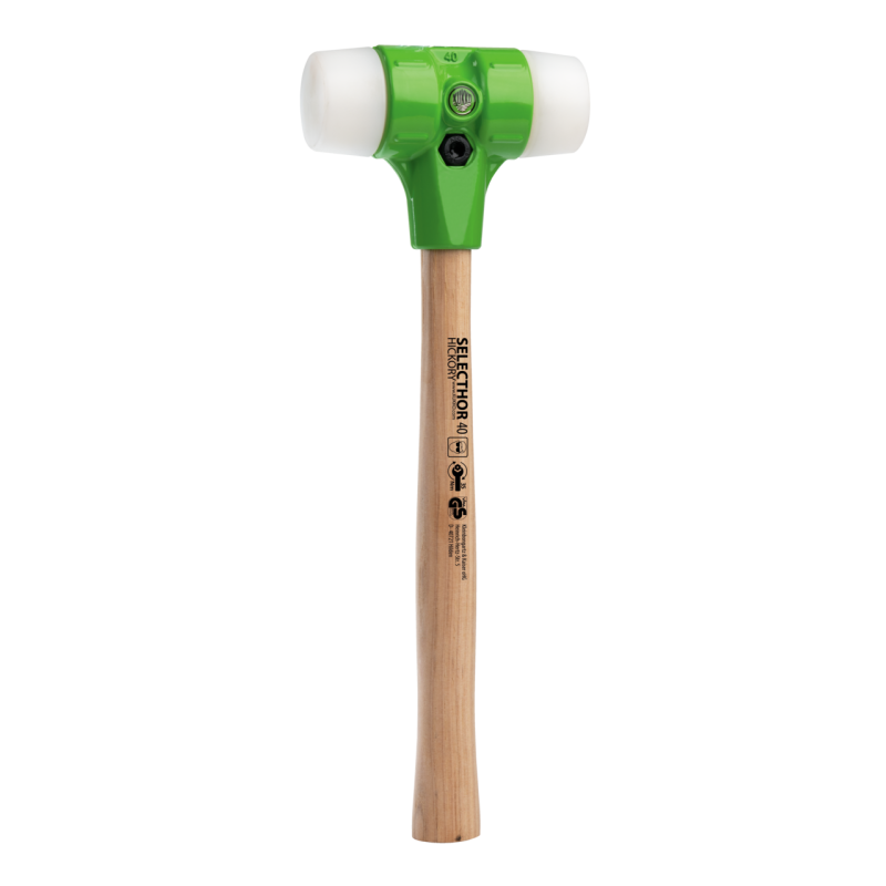 Kukko Schonhammer ″SELECTHOR″ NY mit Schlageinsätzen aus Nylon Ø 40 mm (330 mm Gesamtlänge)