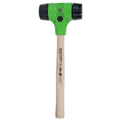 Kukko Schonhammer ″SELECTHOR″ GU mit Schlageinsätzen aus Gummi Ø 50 mm (380 mm Gesamtlänge)