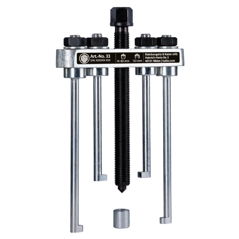 Kukko Lenkradabzieher für Lenkräder mit schmalen Abziehschlitzen