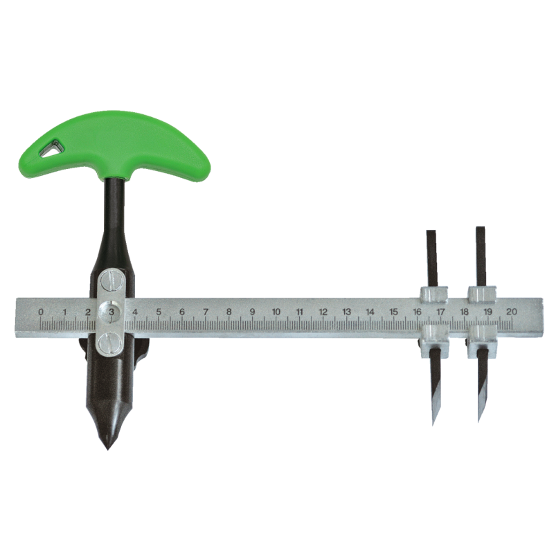 Kukko Scheibenschneider mit zwei Messern ⌀ 40 mm - 400 mm