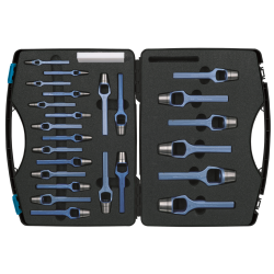 Kukko 25-teiliger Henkellocheisen-Satz ⌀ 2